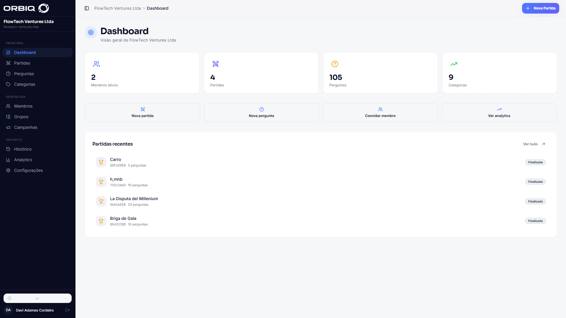 Orbiq — preview 2